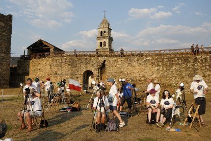 Eclipse total de sol visto desde Ponferrada