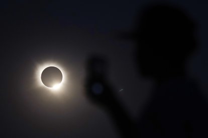 Eclipse total de sol visto desde Ponferrada