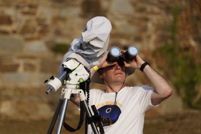 Eclipse total de sol visto desde Ponferrada