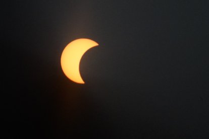 Eclipse total de sol visto desde Ponferrada