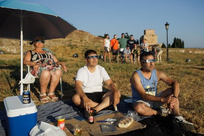 Eclipse solar en Ciudad Rodrigo (Salamanca)