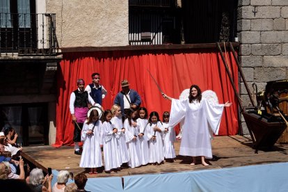 Representación del auto sacramental de 'La Loa' en La Alberca