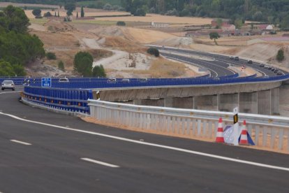 Inauguración de dos nuevos tramos de la Autovía del Duero.