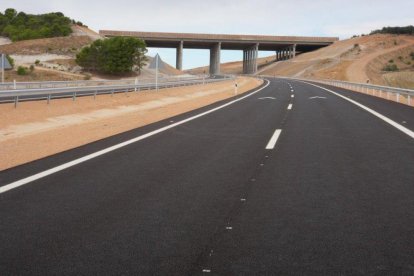 Inauguración de dos nuevos tramos de la Autovía del Duero.