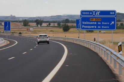 Inauguración de dos nuevos tramos de la Autovía del Duero.