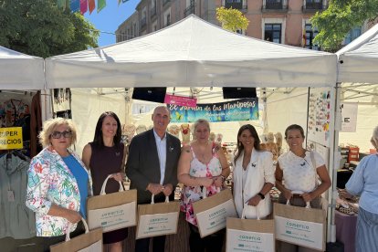 Inauguración de la III Feria del Comercio Segoviano.