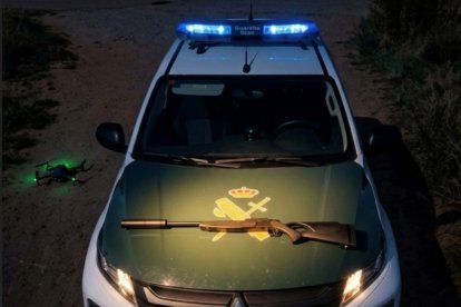 Elementos incautados por los agentes de la Guardia Civil