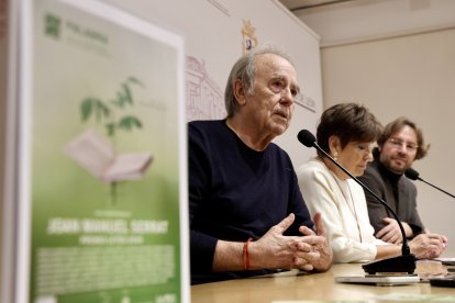 El cantante y compositor, Joan Manuel Serrat, recibe el Premio Leteo 2026