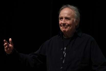 El cantante y compositor, Joan Manuel Serrat, recibe el Premio Leteo 2026