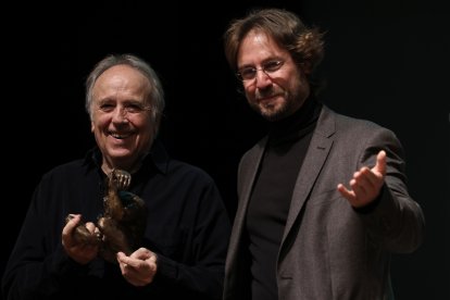El cantante y compositor, Joan Manuel Serrat, recibe el Premio Leteo 2026