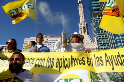 Movilizaciones agrarias en Madrid