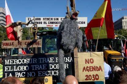 Movilizaciones agrarias en Madrid