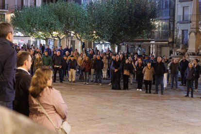 Minuto de silencio en Soria por las víctimas del accidente ferroviario en Toledo.