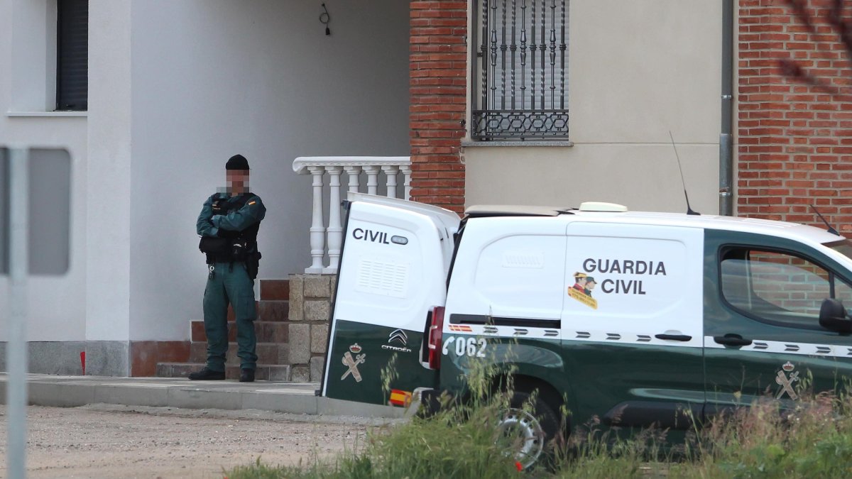 Redada de la Guardia Civil en Ciudad Rodrigo(Salamanca)