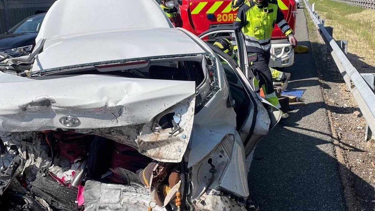 Accidente en Arroyo de la Encomienda (Valladolid)