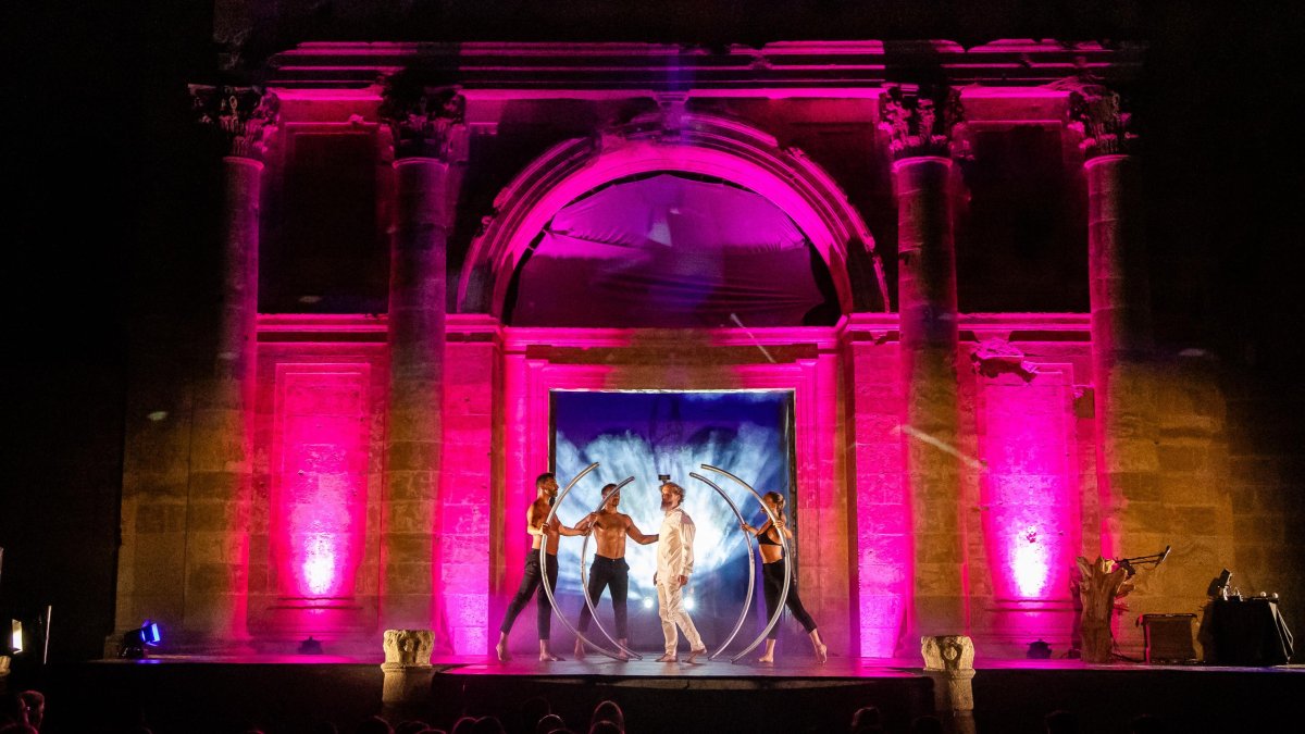 Feria de Teatro de Castilla y León en Ciudad Rodrigo en una imagen de archivo