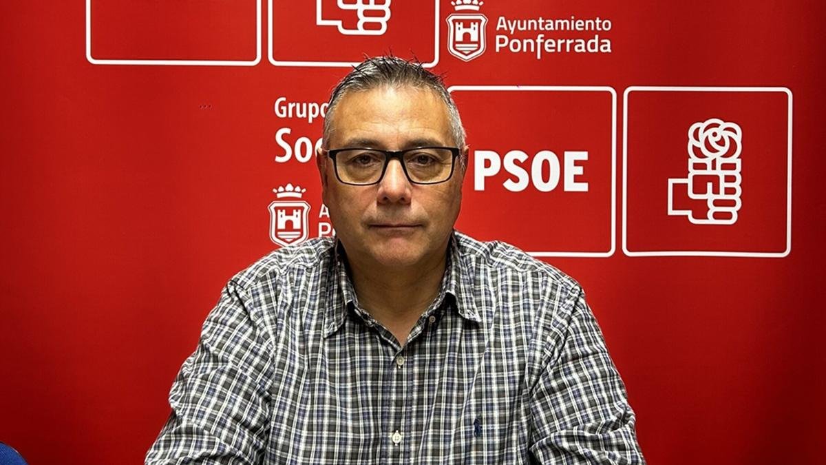 El concejal del PSOE de Ponferrada, Andrés Gabella