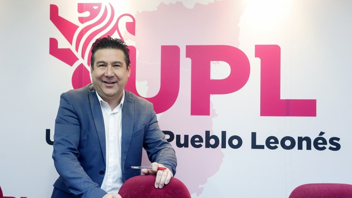 El secretario general de UPL, Luis Mariano Santos.- ICAL