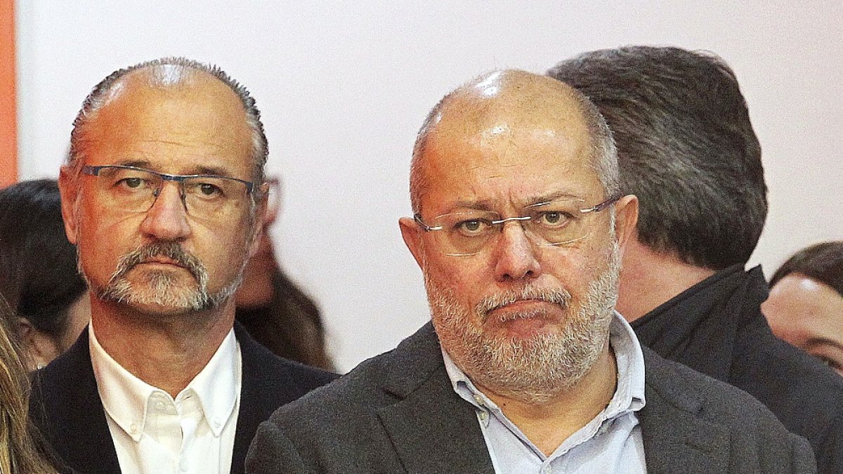 Luis Fuentes y Francisco Igea. J. LÁZARO