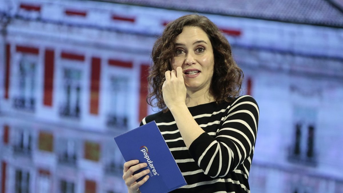 La presidenta de la Comunidad de Madrid, Isabel Díaz Ayuso.- ICAL