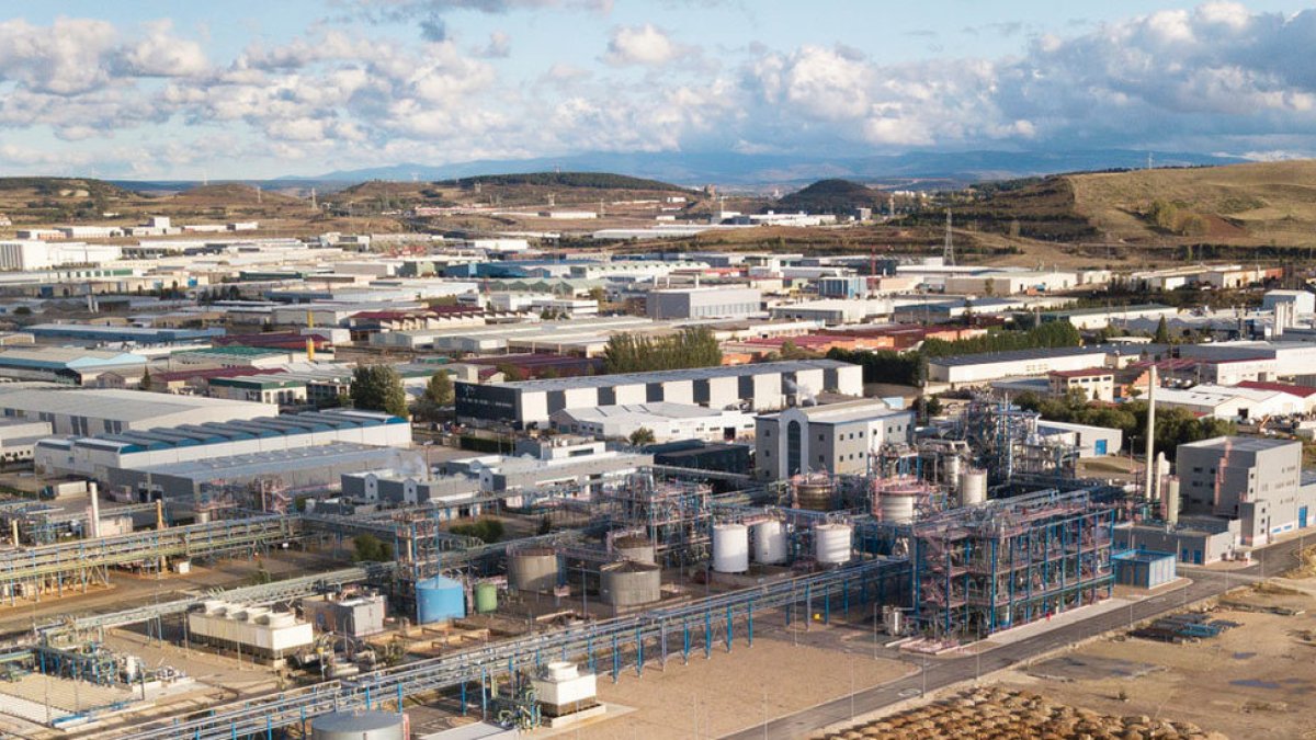 Polígono industrial de Villadangos del Páramo (León).- ISRAEL LÓPEZ MURILLO