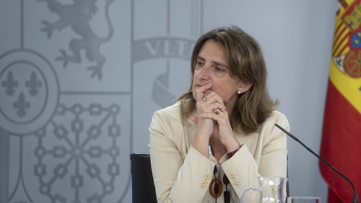 La ministra de Transición Ecológica y Reto Demográfico, Teresa Ribera.- E. M.