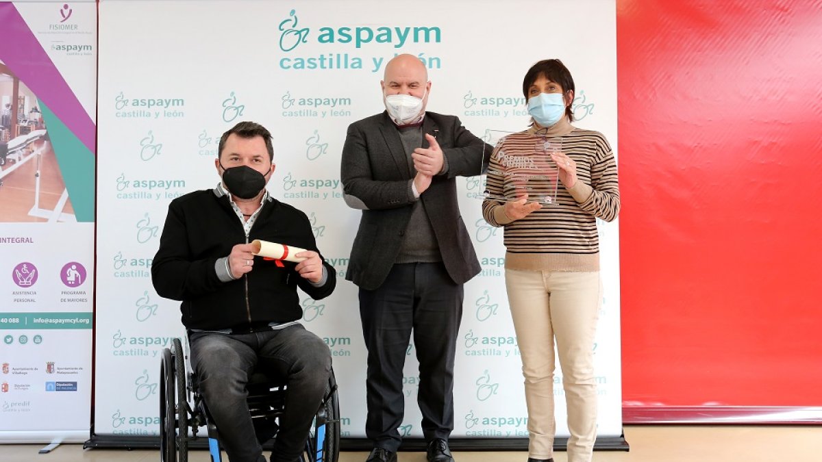 Aspaym Castilla y León recibe el premio CERMI en la categoría de Agenda 2030/Objetivos de Desarrolle Sostenible. - ICAL