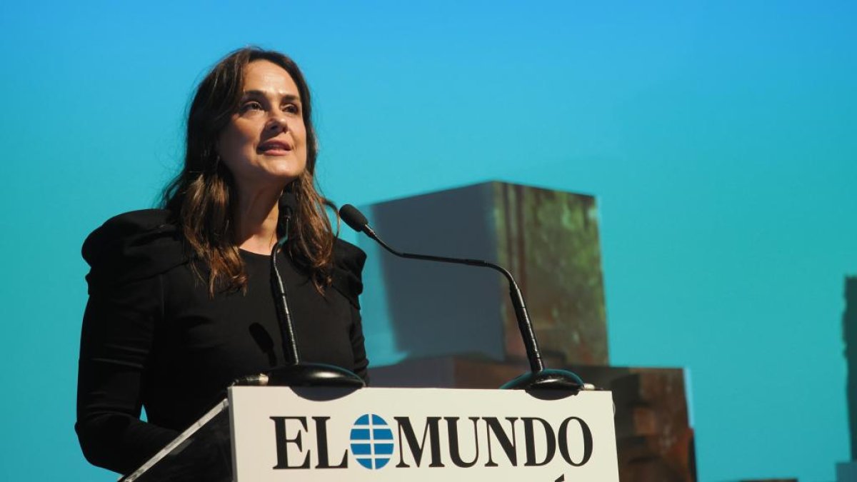 Adriana Ulibarri, presidenta de Edigrup, en los Premios La Posada de El Mundo 2023 - PHOTOGENIC