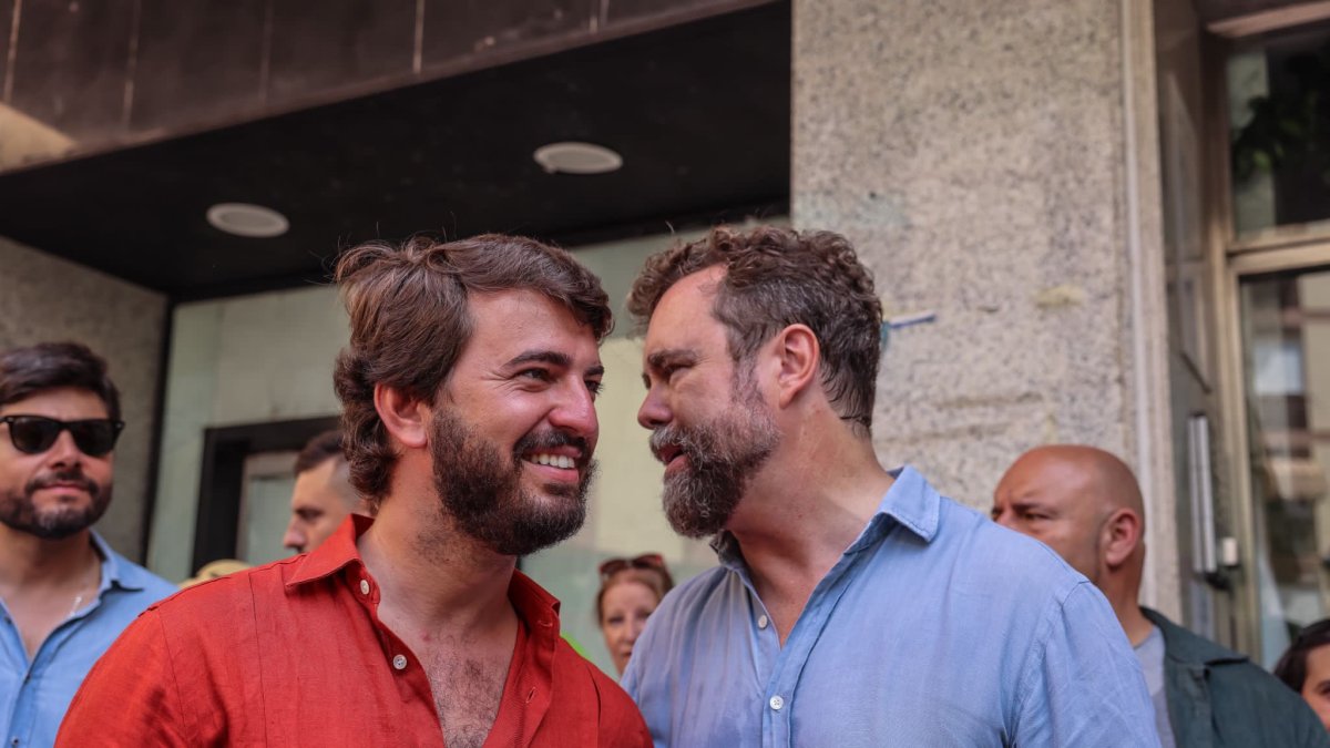Juan García-Gallardo e Iván Espinosa de los Monteros.- TWITTER @JUAN_GGALLARDO
