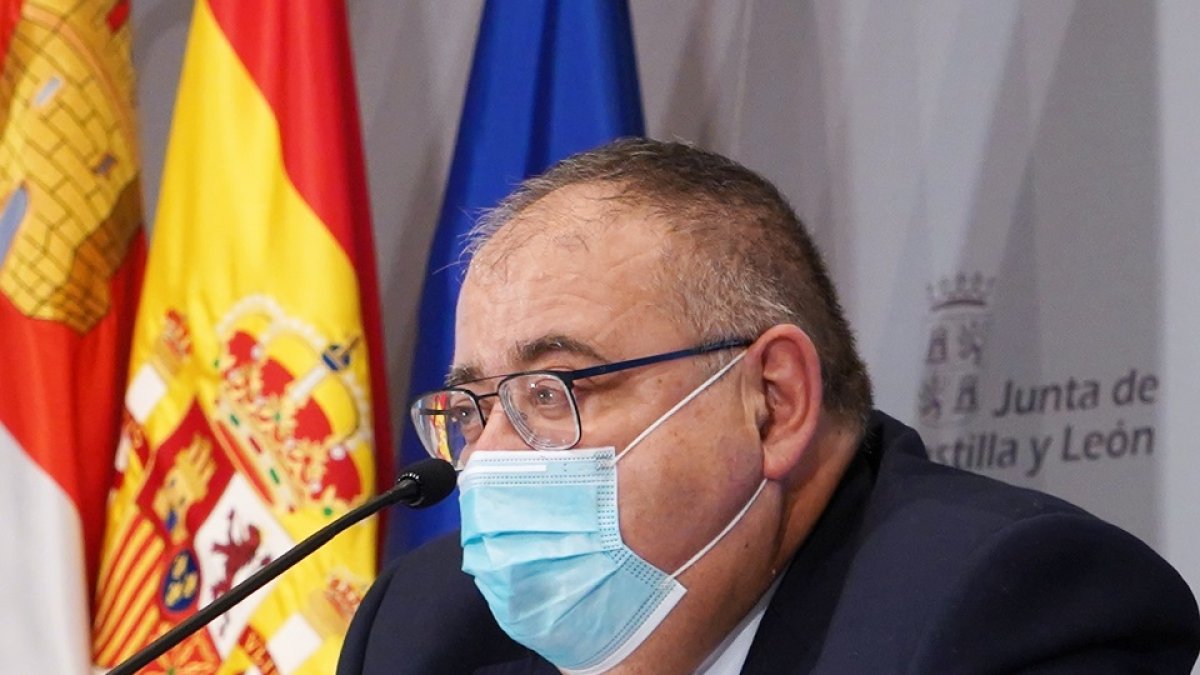 El consejero de Sanidad, Alejandro Vázquez.- ICAL