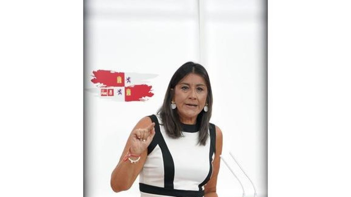Imagen de archivo de la secretaria de Organización del PSOE de Castilla y León, Ana Sánchez.