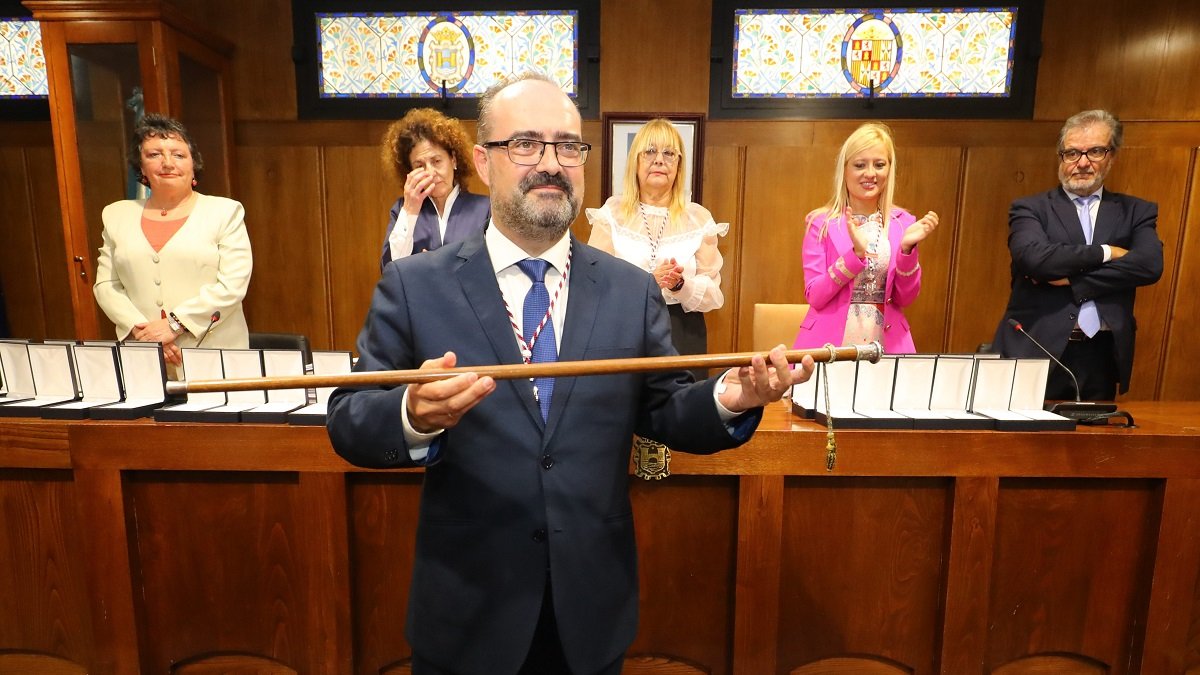 Marco Morala, nuevo alcalde de Ponferrada. -ICAL