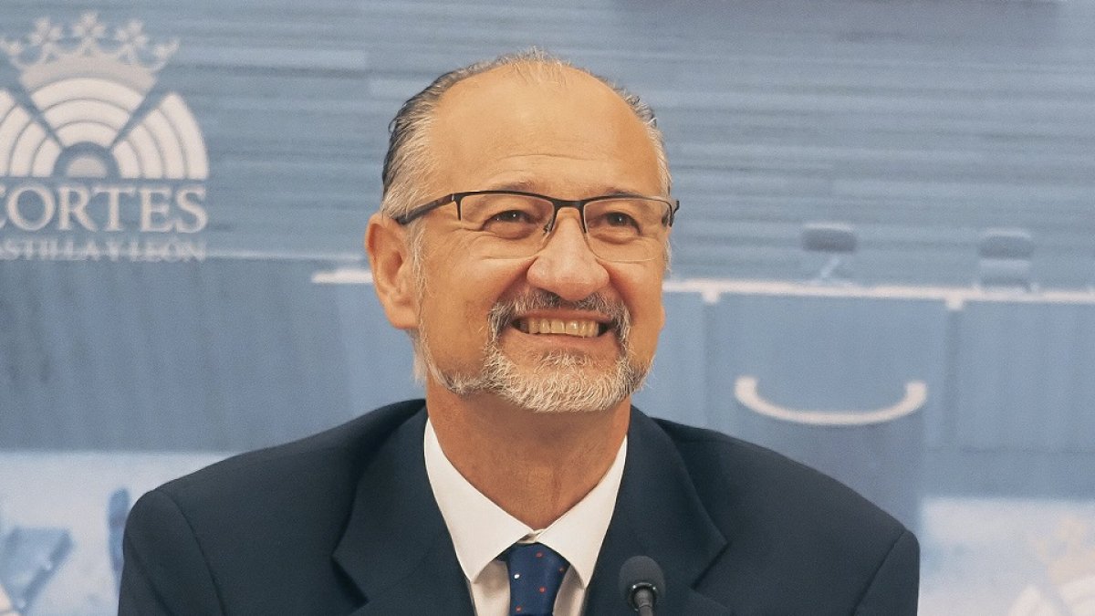 El ex presidente de las Cortes de Castilla y León, Luis Fuentes. ICAL