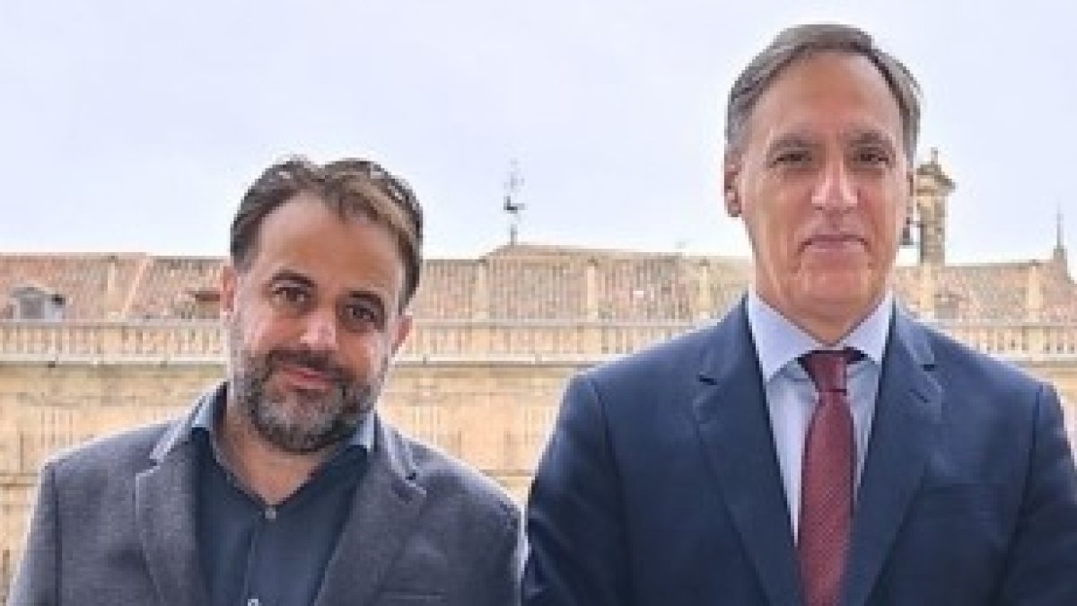 Fernando Castaño y Carlos García Carbayo, en una imagen de archivo.-E. M.