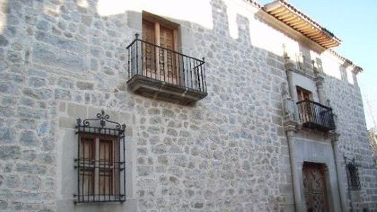 Imagen del Palacio de los Águila en Ávila. E.P.