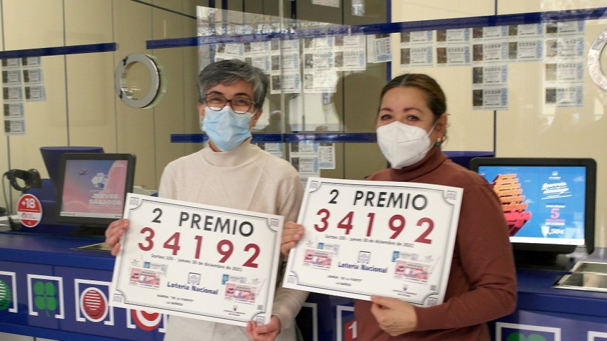 Un segundo premio de la Lotería Nacional deja 360.000 euros en dos municipios de León.- ICAL