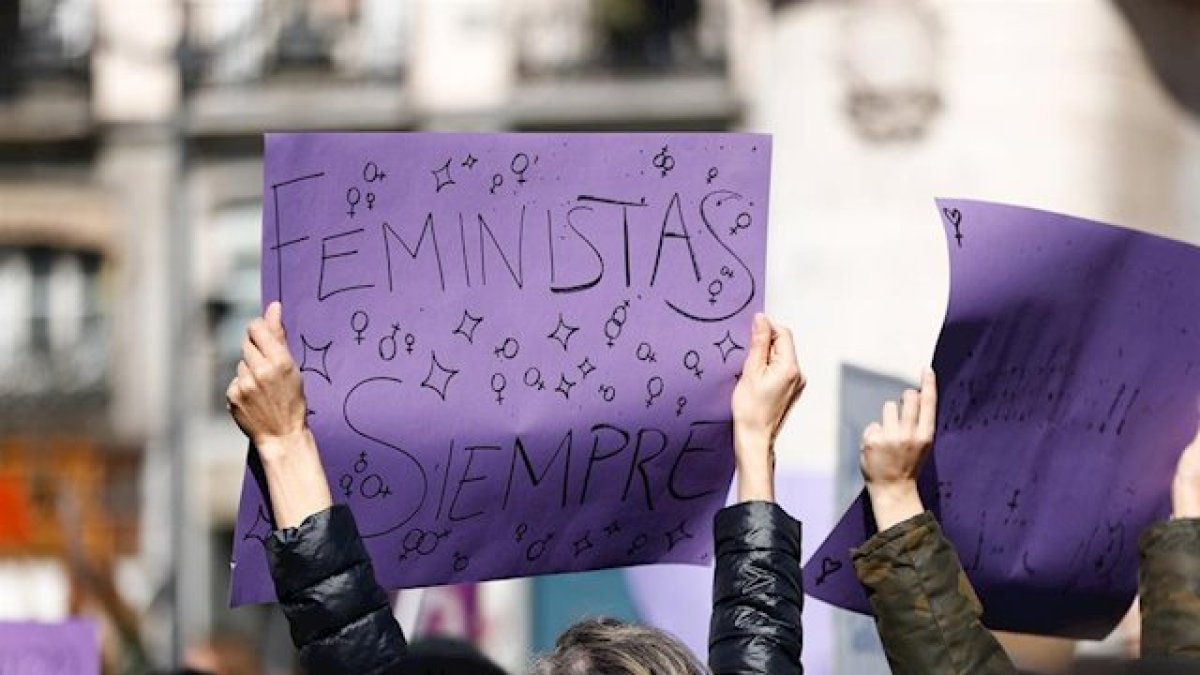 Manifestaciones feministas 8M.- E.M.