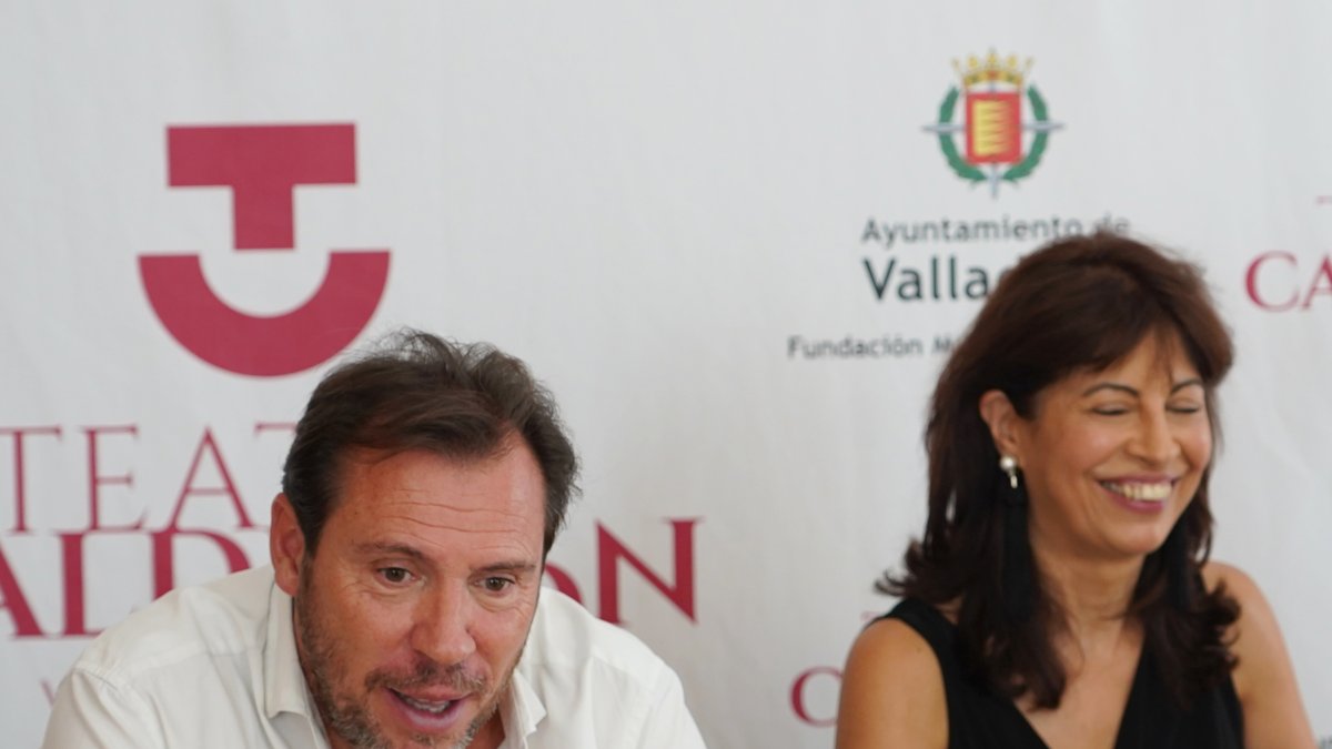 Óscar Puente y Ana Redondo en su etapa en el Ayuntamiento de Valladolid. ICAL