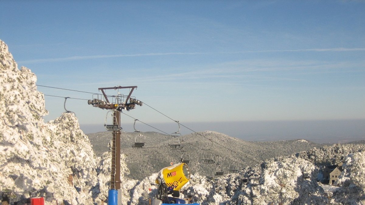 Pistas de esquí de Navacerrada.- ICAL