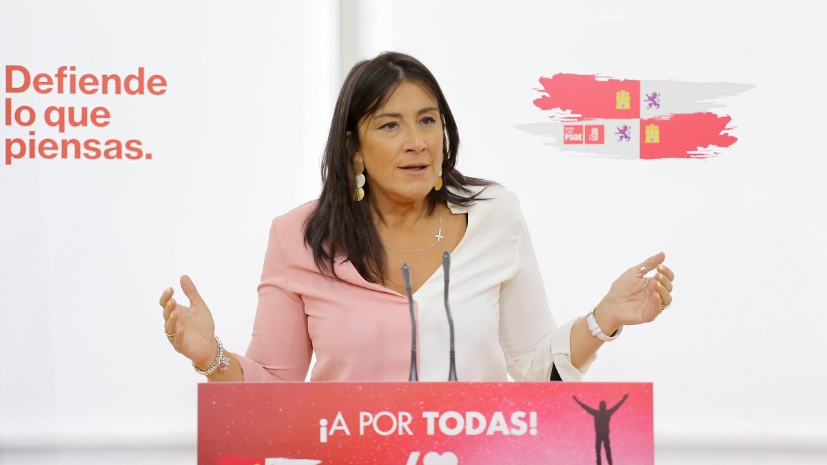 La secretaria de Organización del PSOECyL, Ana Sánchez, analiza la actualidad política. -ICAL