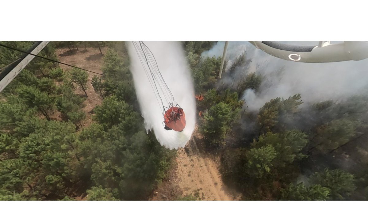 Incendio en Sierra de la Culebra (Zamora).- JCYL
