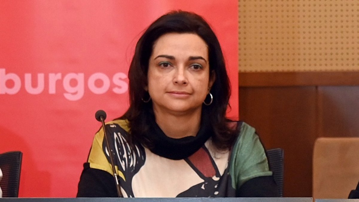 La procuradora del PSOE en las Cortes de Castilla y León y ex alcaldesa de El Espinar, Alicia Palomo, en una imagen de archivo.- ICAL