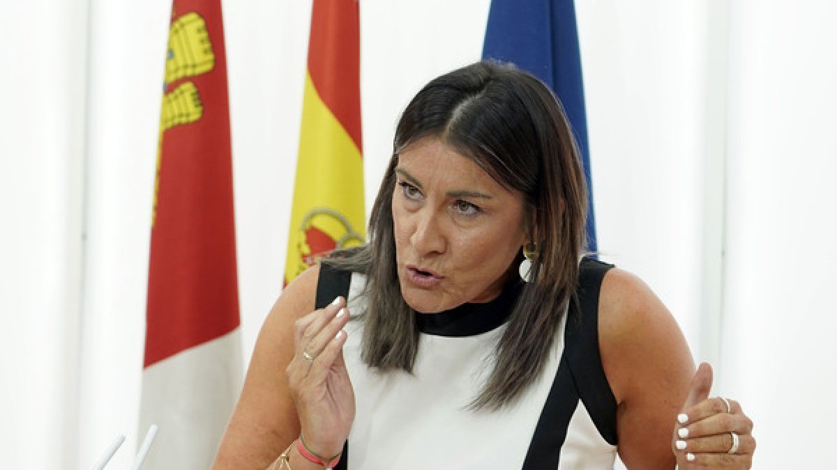 La secretaria de Organización del PSOE de Castilla y León, Ana Sánchez, realiza balance del período estival. Ical
