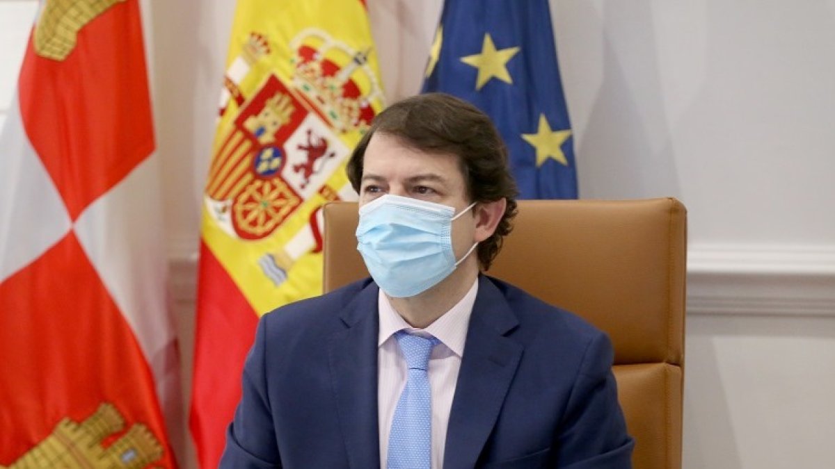 El presidente de la Junta de Castilla y León, Alfonso Fernández Mañueco. - ICAL