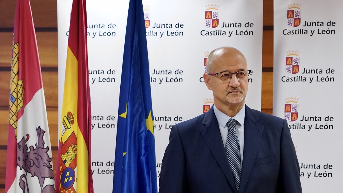 El delegado del Corredor Atlántico y Redes Complementarias Luis Fuentes, el pasado viernes. -ICAL