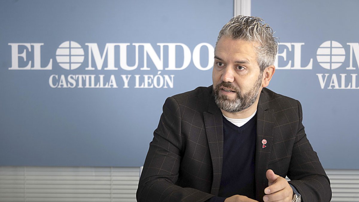 El secretario de Acción Sindical de UGT Castilla y León, Raúl Santa Eufemia. PHOTOGENIC