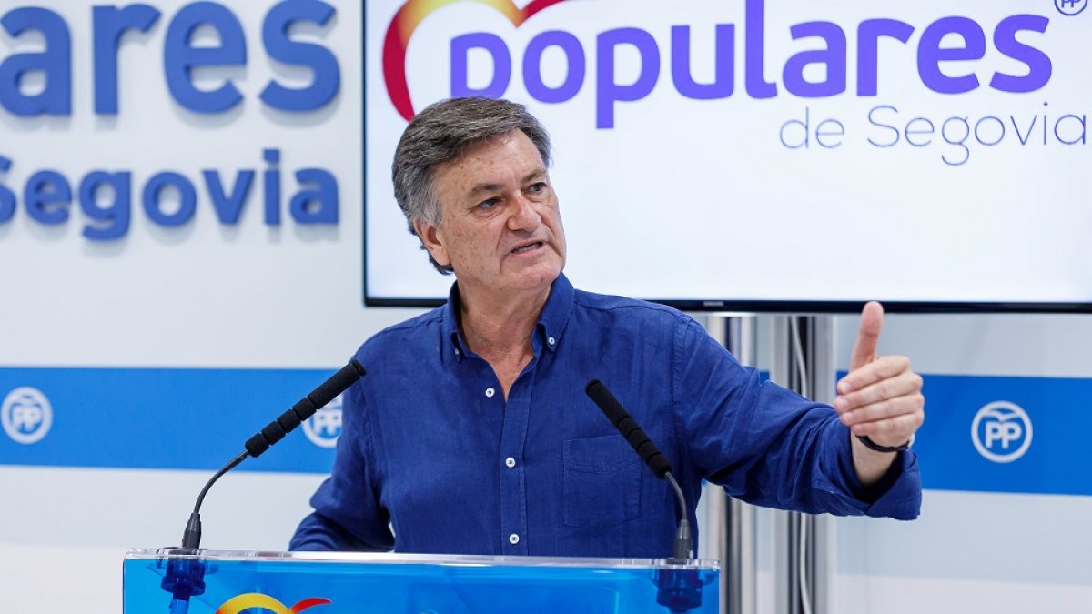 El secretario general del PP en Castilla y León, Francisco Vázquez.- ICAL.