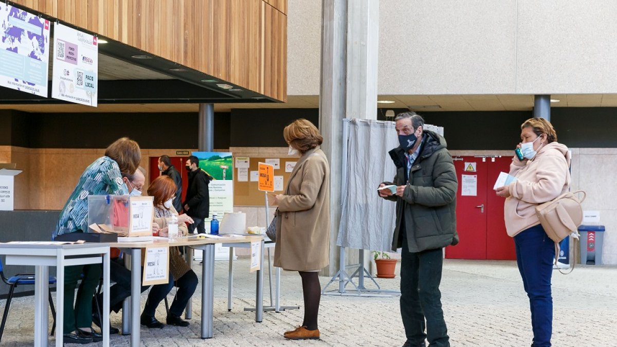 Jornada electoral en Castilla y León.