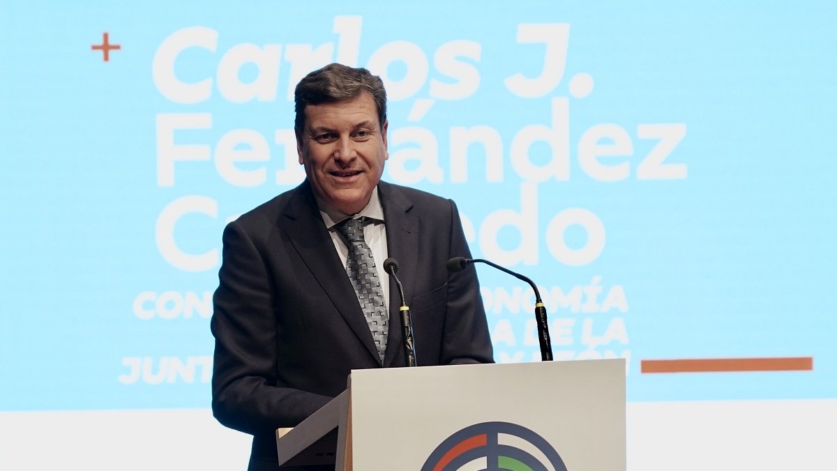 El consejero de Economía y Hacienda de la Junta de Castilla y León, Carlos Fernández Carriedo.- ICAL