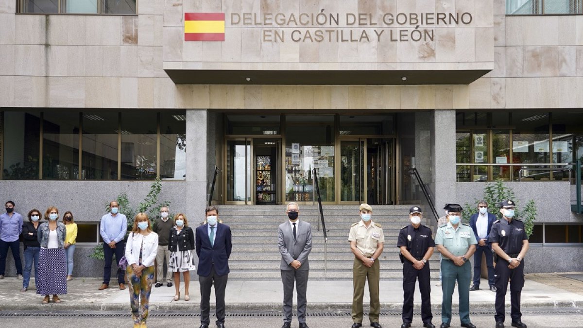 Concentración en la subdelegación del Gobierno en Valladolid.- ICAL
